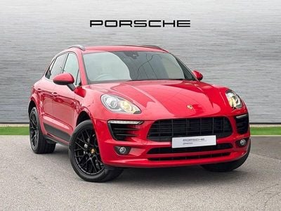 Red Used 2018 Porsche Macan S SUV | £33,500 (Fair price)