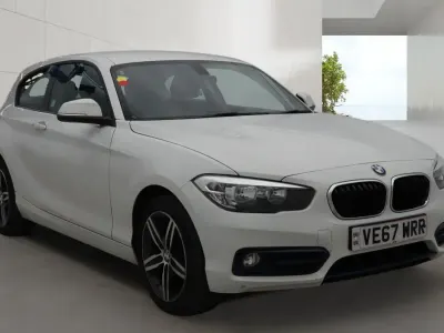 Used BMW 118 Sport Line 2018 White Hatchback