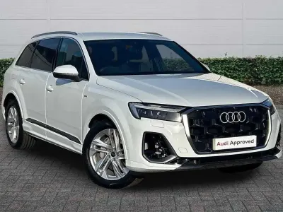 Used Audi Q7 S-Line 340 HP (250 kW) 2025 White SUV
