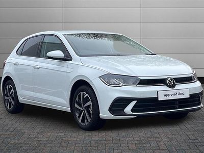 Begagnad VW Polo Match 95 HK (69 kW) 2025 Vit Halvkombi