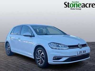 White Used 2019 VW Golf VII Match Hatchback | £13,495 (Fair price)
