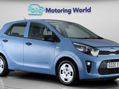 Used Kia Picanto 67 HP (49 kW) 2020 Blue Hatchback