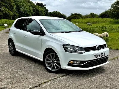 Used VW Polo Design 2015 White Hatchback