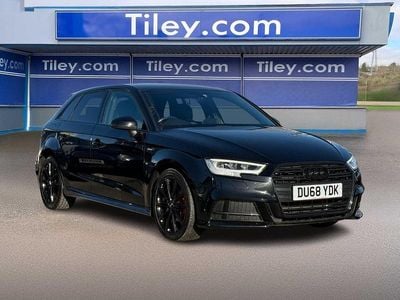 Black Used 2018 Audi A3 Sportback Black Edition Hatchback | £16,490 (Fair price)