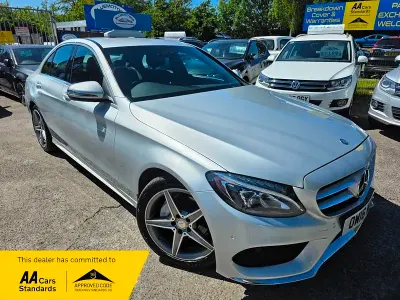 Used Mercedes C220 AMG line 2016 Silver