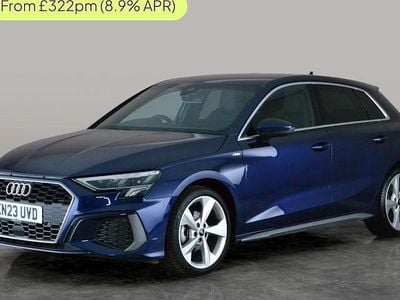 Used Audi A3 Sportback S-Line 150 HP (110 kW) 2023 Blue Hatchback