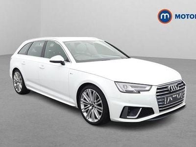 Used Audi A4 S-Line 150 HP (110 kW) 2019 White Estate