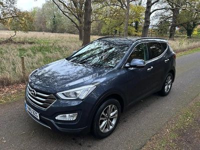 Blue Used 2015 Hyundai Santa Fe Premium SUV | £3,995 (Fair price)