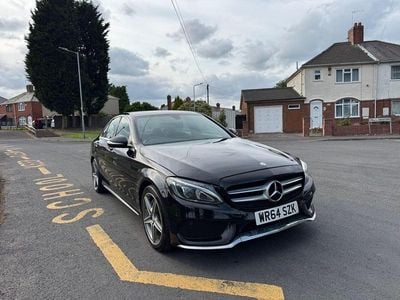 Black Used 2014 Mercedes C250 AMG line Sedan | £6,500 (Fair price)
