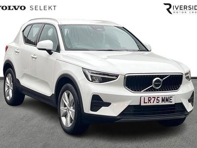 Crystal white New 2025 Volvo XC40 Core SUV | £29,990 (A bit pricey)