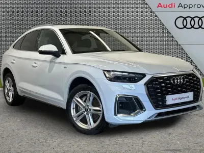 Used Audi Q5 S-Line 200 HP (147 kW) 2021 White SUV