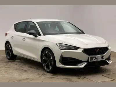 Used Cupra Leon 150 HP (110 kW) 2024 White Hatchback
