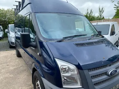 Used Ford Transit 125 HP (91 kW) 2013 Blue Van