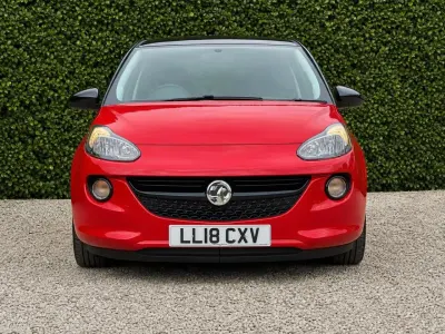 Used Vauxhall Adam S 69 HP (50 kW) 2018 Red Hatchback