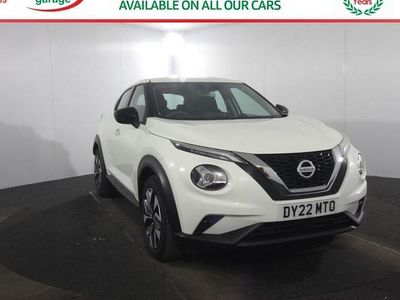 Used Nissan Juke Acenta 114 HP (83 kW) 2022 White SUV
