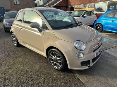 Used Fiat 500 S 69 HP (50 kW) 2015 Beige Hatchback