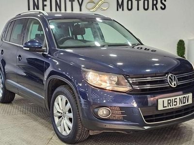 Blue Used 2015 VW Tiguan Match SUV | £7,150 (Fair price)