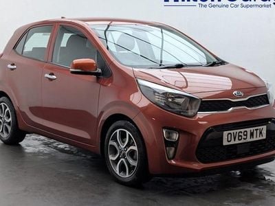 Orange Used 2020 Kia Picanto Hatchback | £9,550 (Good price)