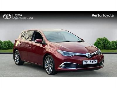 Red Used 2017 Toyota Auris Hybrid Hatchback | £11,980 (A bit pricey)