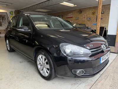 Used VW Golf VII Match 140 HP (102 kW) 2012 Black Hatchback