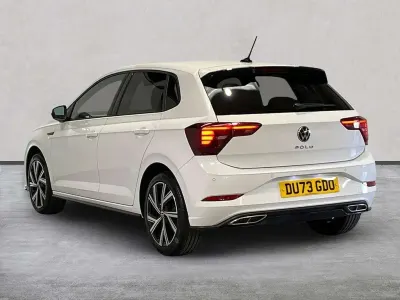 Used VW Polo R-line 95 HP (69 kW) 2023 White Hatchback