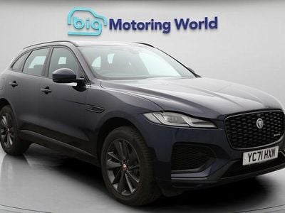 Used Jaguar F-Pace R-Dynamic 404 HP (297 kW) 2021 Blue SUV