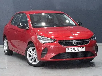 Used Vauxhall Corsa 75 HP (55 kW) 2020 Red Hatchback