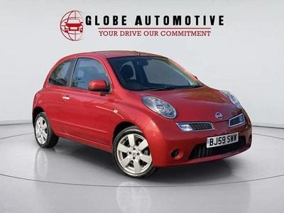 Usado Nissan Micra Acenta 80 HP (58 kW) 2009 Vermelho Citadino