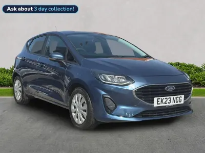 Used Ford Fiesta Trend 100 HP (73 kW) 2023 Blue Hatchback