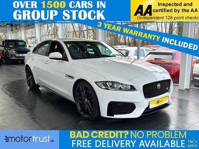 Used Jaguar XF S 300 HP (220 kW) 2016 White Sedan
