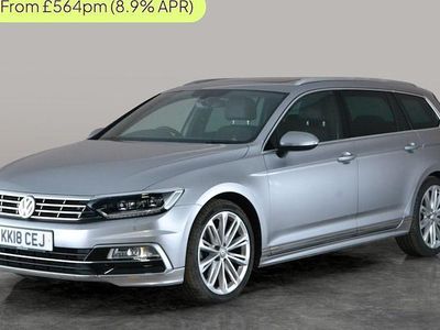 Used VW Passat R-line 220 HP (161 kW) 2018 Silver Estate
