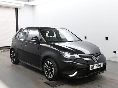 Used MG MG3 106 HP (77 kW) 2017 Black Hatchback