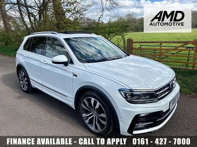 Used VW Tiguan R-line 150 HP (110 kW) 2019 White SUV