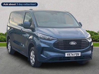 Used Ford Transit Custom Limited 136 HP (100 kW) 2024 Blue Van