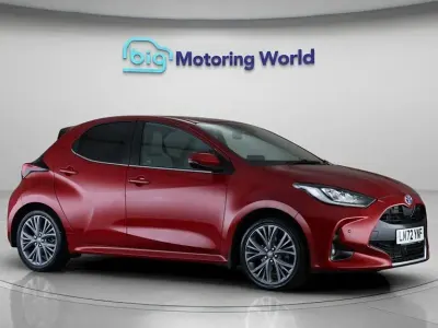 Used Toyota Yaris 116 HP (85 kW) 2022 Red Hatchback