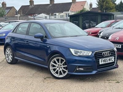 Used Audi A1 S-Line 2015 Blue Hatchback