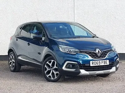 Usado Renault Captur GT-Line 90 HP (66 kW) 2019 Azul SUV
