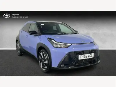 Used Toyota Aygo X Design 116 HP (85 kW) 2026 Blue SUV