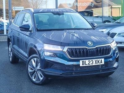 Blue Used 2023 Skoda Karoq SE L SUV | £22,582 (Fair price)