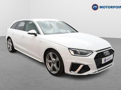 Used Audi A4 S-Line 2023 White Estate