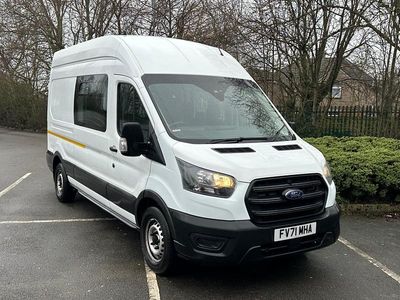 Used Ford Transit 130 HP (95 kW) 2022 White Van
