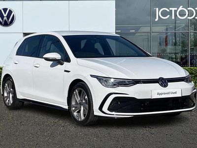 Used VW Golf VIII R-line 147 HP (108 kW) 2023 White Hatchback