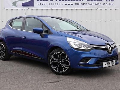 Used Renault Clio IV Dynamique 120 HP (88 kW) 2018 Blue Hatchback