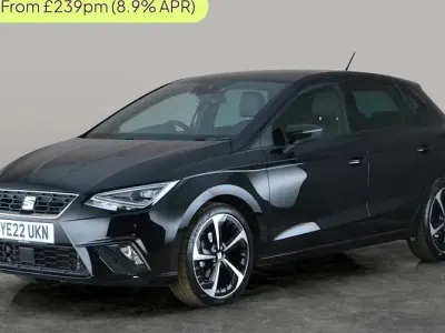 Used Seat Ibiza FR Sport 110 HP (80 kW) 2022 Black Hatchback