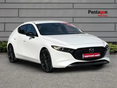 Used Mazda 3 Homura-Line 120 HP (88 kW) 2024 White Hatchback