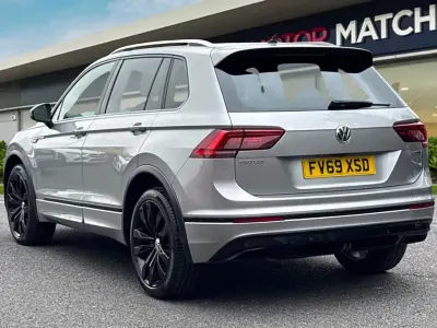 Używany VW Tiguan R-line 2019 Srebrny SUV