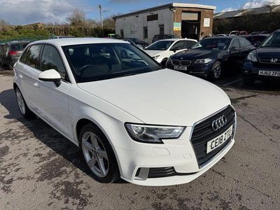 Used Audi A3 Sport 2018 White Sedan