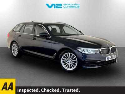 Blue Used 2018 BMW 520 Performance Estate | £9,495 (A bit pricey)