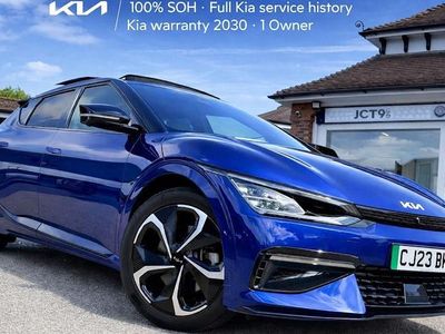 Used Kia EV6 GT-Line S 167 kW (228 HP) 2023 Blue SUV