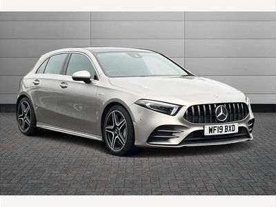 Silver Used 2019 Mercedes A35 AMG Premium Plus Hatchback | £21,450 (Fair price)